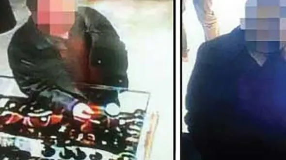 نقشه زندانی هنگام مرخصی برای سرقت از طلافروشی تجریش / عکس هنگام سرقت