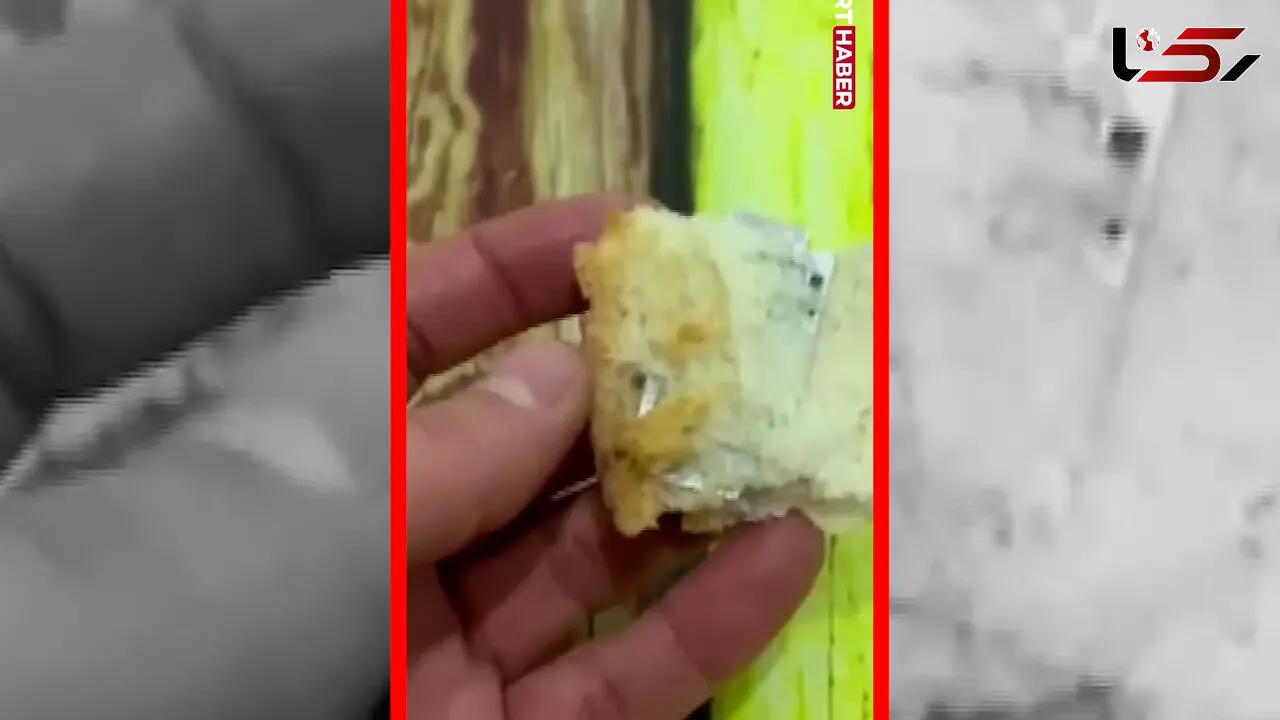 فیلم کشف شوکه کننده تیغ ریش تراشی در نان