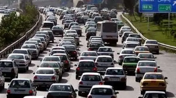 وضعیت ترافیکی معابر بزرگراهی تهران در هشتم دی ماه + نقشه