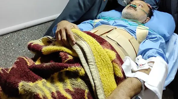 اتفاق خیلی تلخ برای نماینده مجلس/ حسن‌بیکی به تهران منتقل شد+ عکس