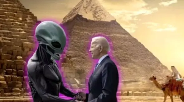 فیلم شگفت انگیز / اهرام مصر به دست فضایی ها ساخته شد ؟!