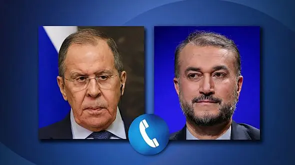 رایزنی تلفنی امیرعبداللهیان و لاوروف درباره اوضاع منطقه