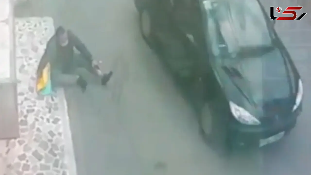 فیلم لحظه حمله سگ گرسنه به مرد آملی 