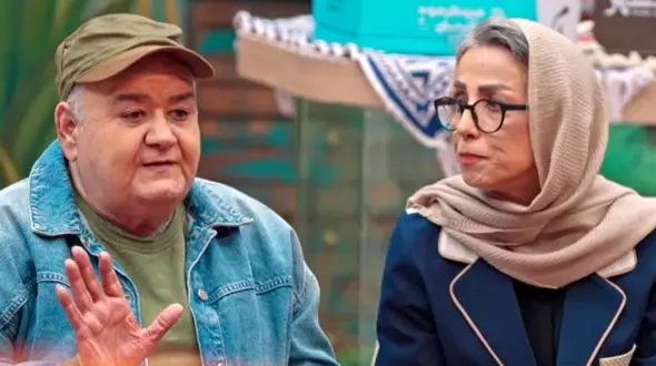 فیلم قدردانی اکبر عبدی از همسرش، نینا : همین که سرپام، راه میرم همه رو مدیون شما هستم دستتم میبوسم پاتم میبوسم