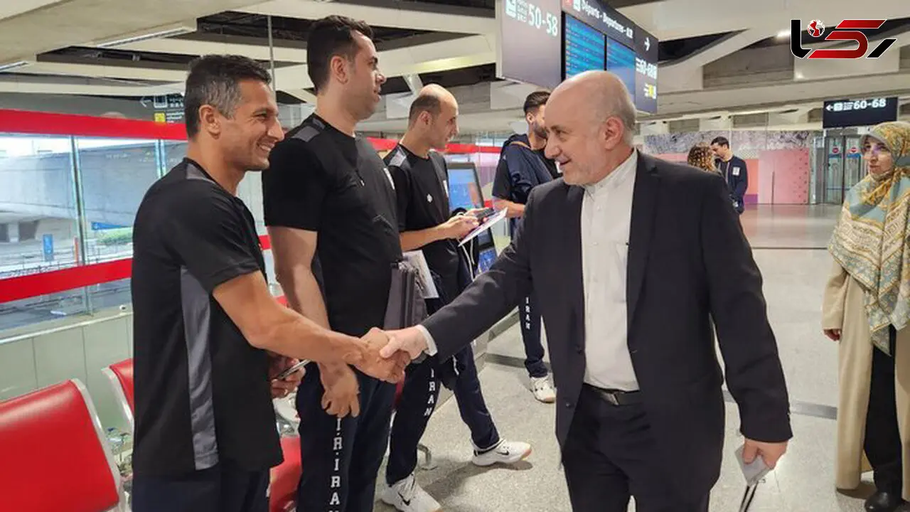 کاروان پارالمپیک ایران وارد پاریس شد
