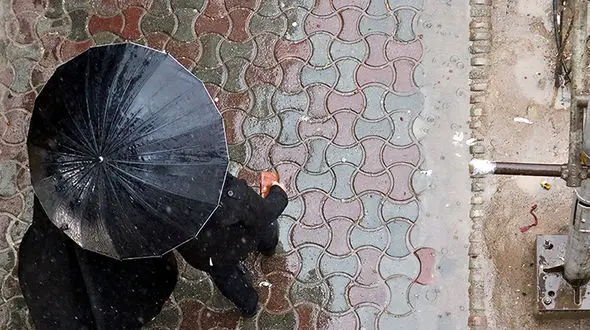بارش باران در کشور تا پایان هفته ادامه دارد/ راسک 42 درجه بالای صفر 