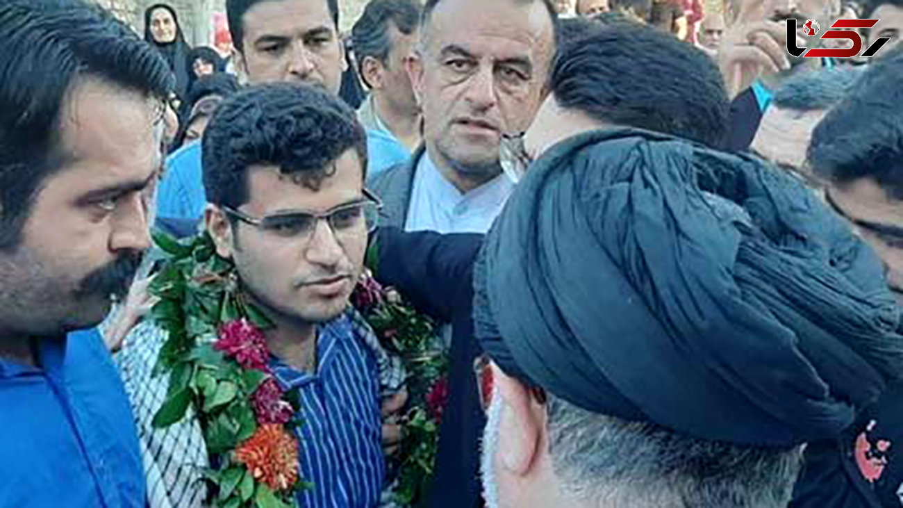 بازگشت زائر ایرانی کربلا که در عراق زندانی شده بود ! + عکس ها
