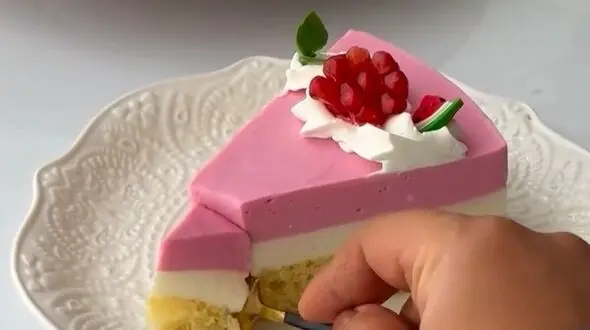 طرز تهیه چیز کیک یلدایی + فیلم