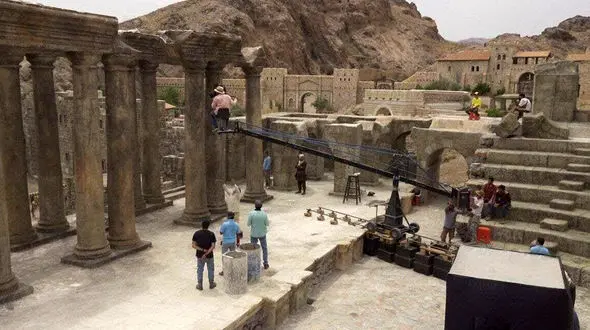  مراسم تشییع دو هنرور سریال سلمان فارسی برگزار شد 