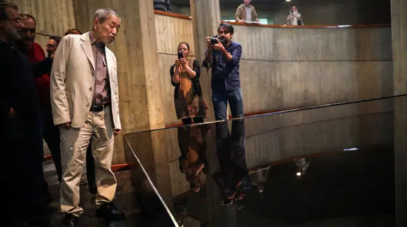 بازدید خالق اثری معروف در موزه هنرهای معاصر پس از چهل سال +تصاویر 