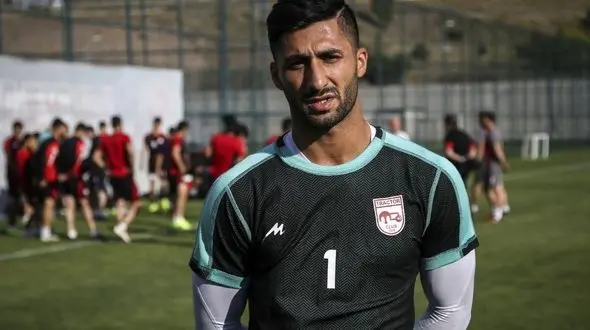  دروازه بان تراکتور در آستانه فتح رکورد سید حسین حسینی 