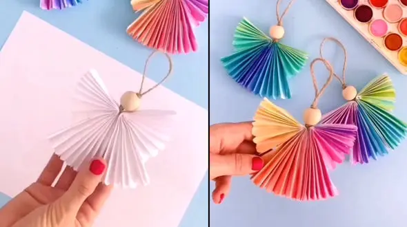 روش ساخت آویز کاغذی + فیلم