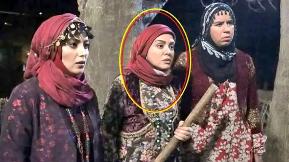 تغییر چهره جذاب شیرین سریال نون خ در عکس نوروزی / ندا قاسمی نشان داد چرا کراش همه است!