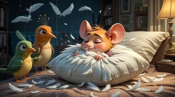 داستانی سرگرم‌ کننده برای کودکان: اندرو و بالش پر پرنده‌ ها