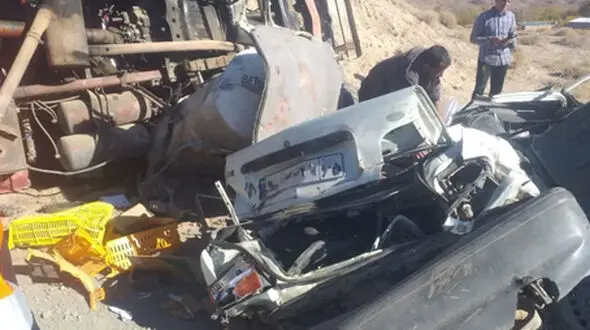 3 کشته در تصادف 2 پراید در جاده جنگل گلستان + عکس