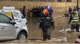 ۴۱ کشته در پی وقوع سیل وحشتناک در مراکش + فیلم