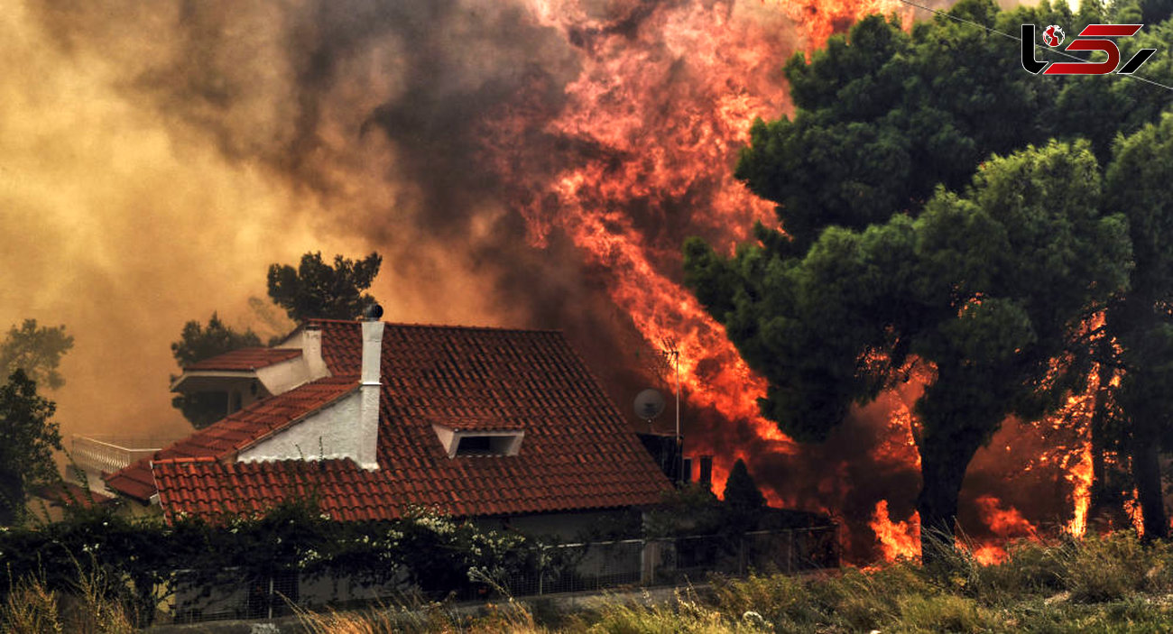 ماجرای عمدی بودن آتش سوزی مرگبار در یونان + عکس 