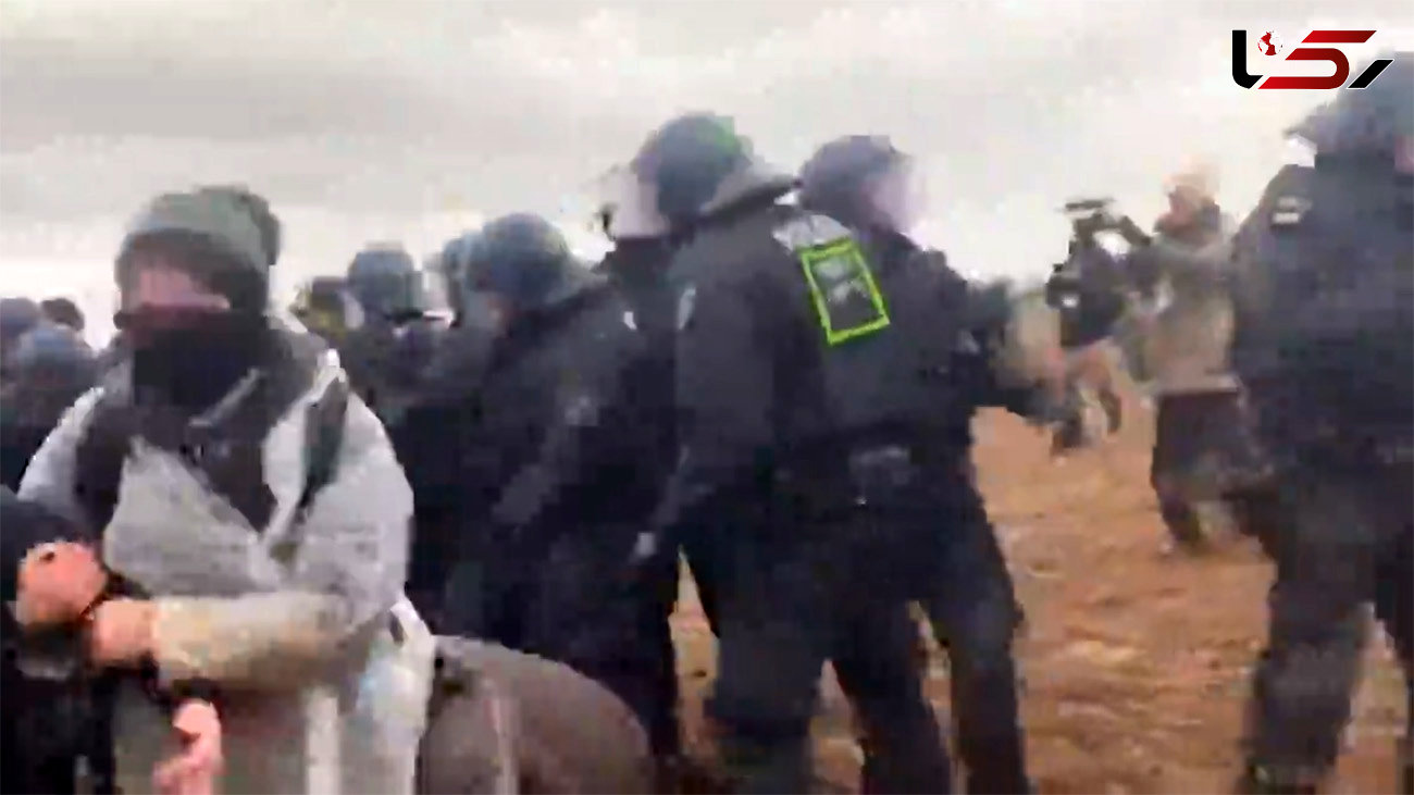 حمله پلیس آلمان به فعالان محیط زیست + فیلم
