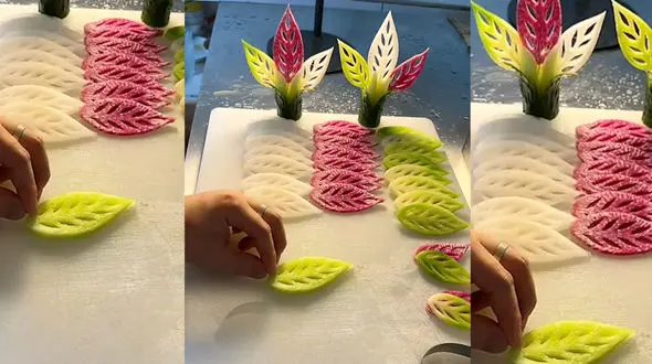 ببینید / تزئین میزهای مهمانی با این ابزار / ساده اما زیبا + فیلم 