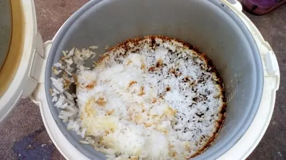 چرا برنج به پلوپز می‌ چسبد؟ 7 دلیل و راه‌ حل سریع