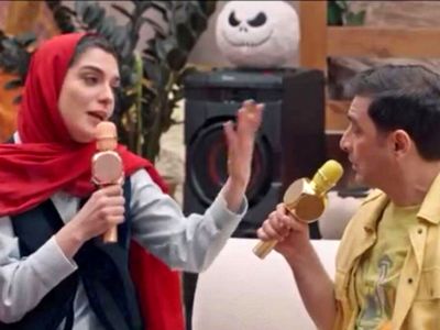 فیلم آواز عاشقانه  الیکا عبدالرزاقی برای امین زندگانی / پسر دخترا مگه جردن چی داره؟! 