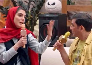 فیلم آواز عاشقانه  الیکا عبدالرزاقی برای امین زندگانی / پسر دخترا مگه جردن چی داره؟! 