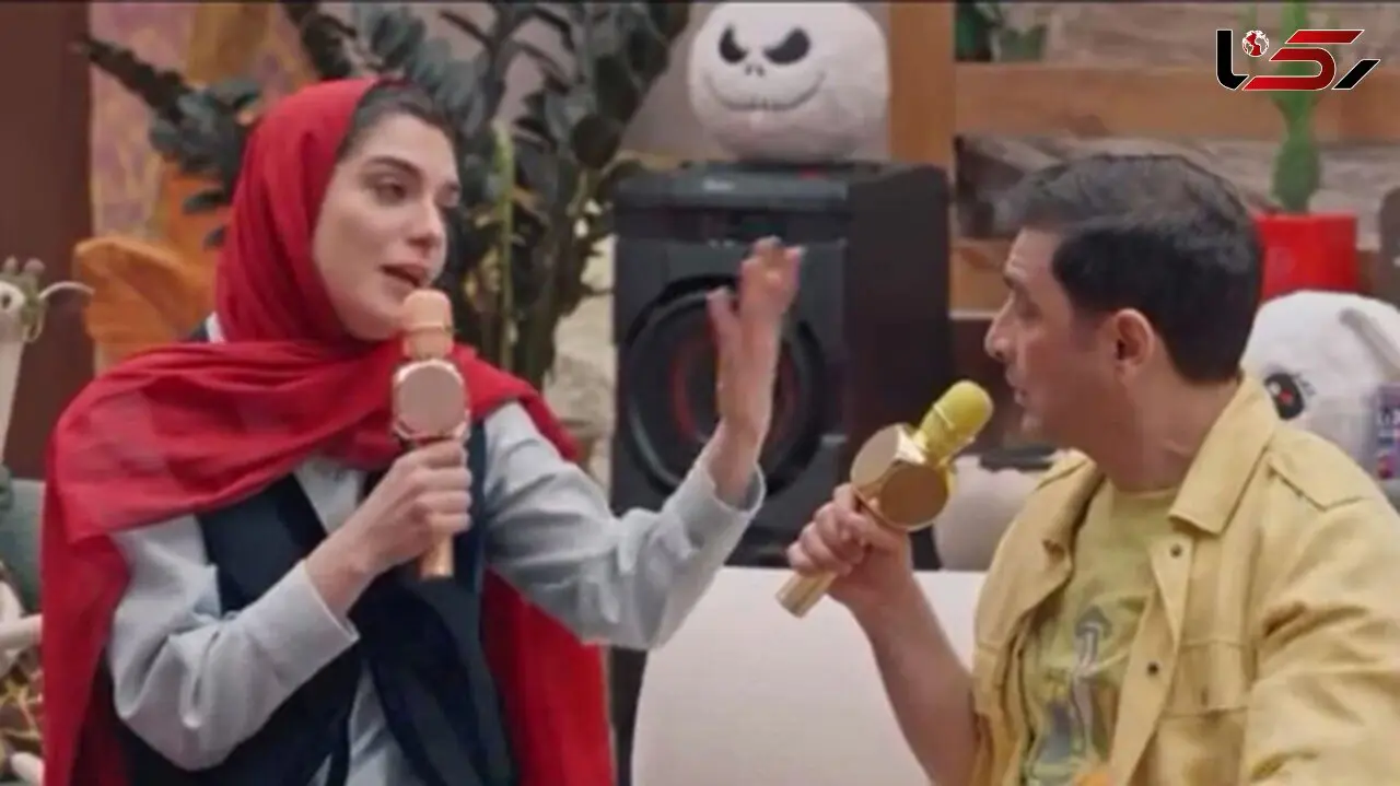 فیلم آواز عاشقانه  الیکا عبدالرزاقی برای امین زندگانی / پسر دخترا مگه جردن چی داره؟! 