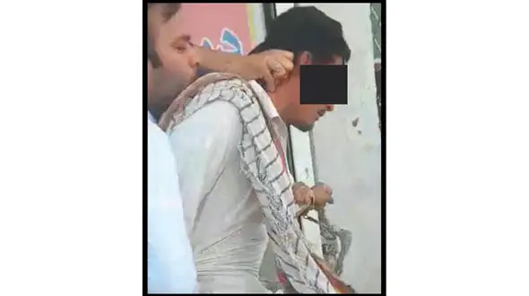 غافلگیری قاتل چاقوکش پارک امت مشهد در مرز / قتل بخاطر نگاه چپ چپ + عکس
