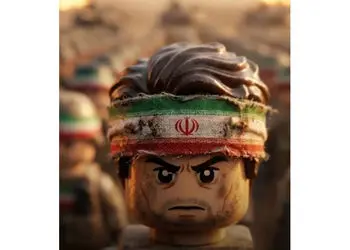 فیلم / این انیمیشن لگویی ایران لرزه بر اندام آمریکا می‌اندازد / بلایی که بر سر ترامپ آمد، جهانی شد! 