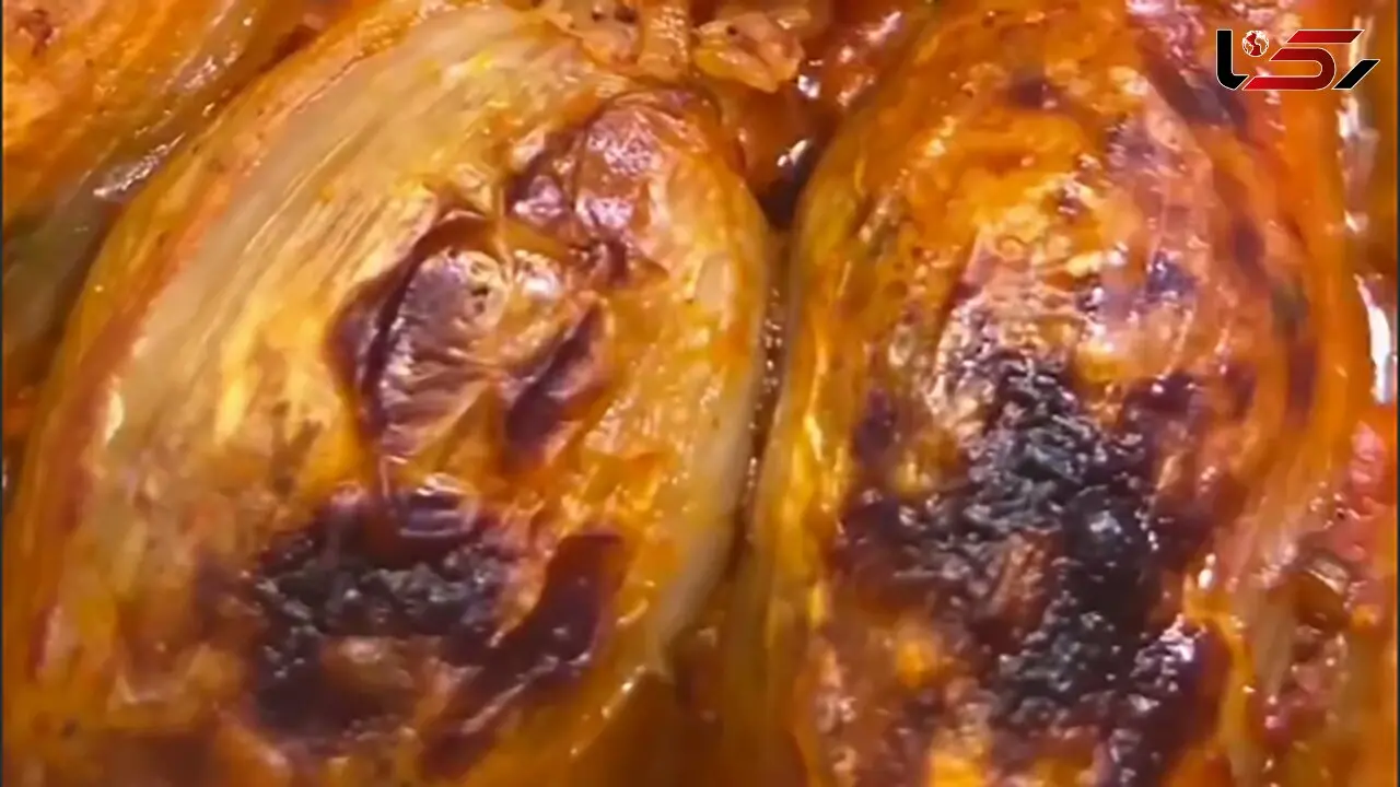 طرز تهیه دلمه پیاز + فیلم