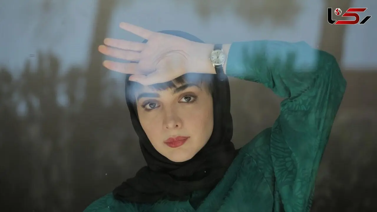 لباس عروس دنباله دار المیرا دهقانی یاسمن سریال لحظه گرگ و میش با تور سر 3 متری اش غوغا کرد + عکس همسر قد بلند و باکلاسش
