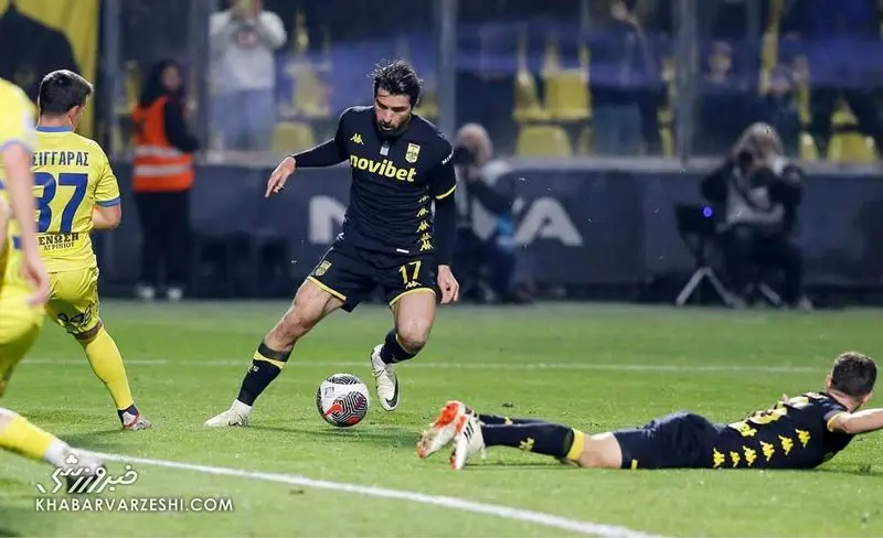 انصاری فرد در لیگ یونان