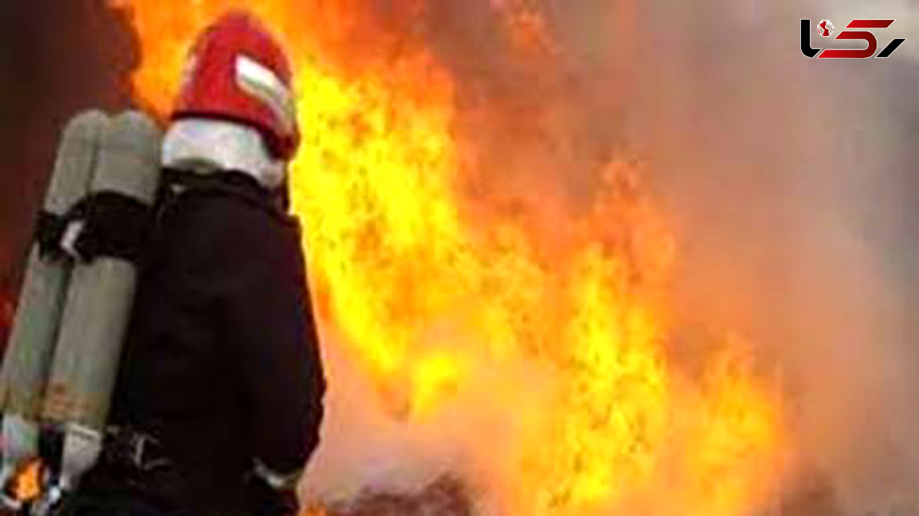  آتش سوزی چهار نفر را در رابر کرمان روانه بیمارستان کرد
