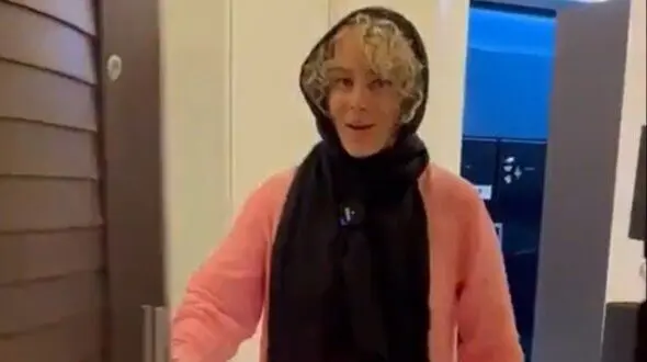 فیلم قصر باشکوه 450 متری شراره رخام در زعفرانیه تهران با چیدمان اروپایی و رویایی/ خانه مجلل علی دایی جلوی این کاخ خانم بازیگر هیچی نیست