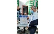 محسن هاشمی با دستان شکسته رای داد  + عکس