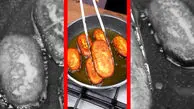 فیلم طرز تهیه کتلت مرغ نرم و لذیذ