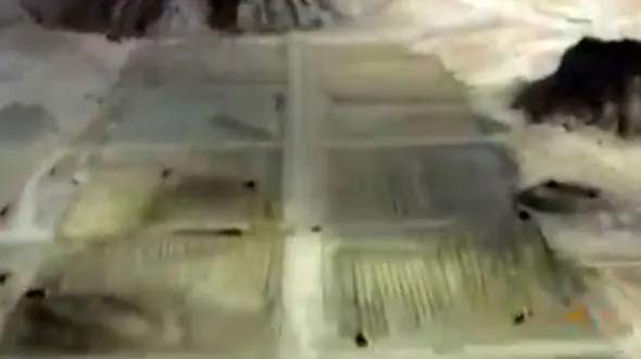 تخریب طولانی‌ترین غار نمکی جهان در قشم + فیلم