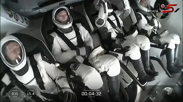 Return of Four Astronauts to Earth; Details of SpaceX Capsule Splashdown in the Ocean / Video