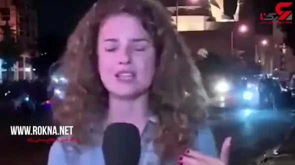 خانم خبرنگار در لبنان شوکه شد / سید حسن تاج سر است ! + فیلم 