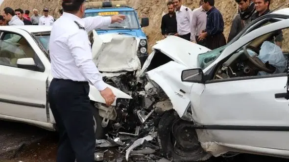 تصادف سه خودرو در خراسان رضوی 
