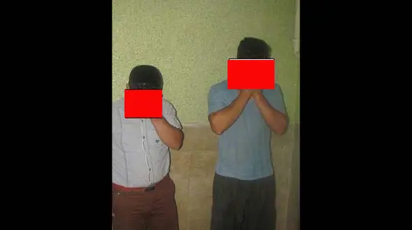 اقدام زشت 2 مرد در استخری  / پلیس تیرهوایی شلیک کرد + عکس 