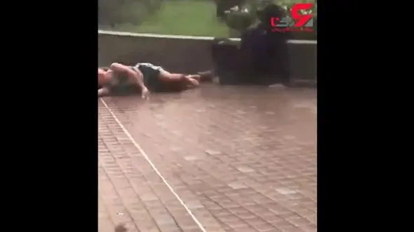 طوفان وحشتناک در منگوت + فیلم