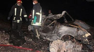  3 کشته و زخمی در برخورد دو خودرو در بندرعباس+عکس 
