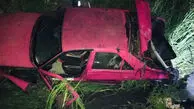 پژو 405 صورتی جان راننده اش را گرفت! در جاده رشت رخ داد + عکس