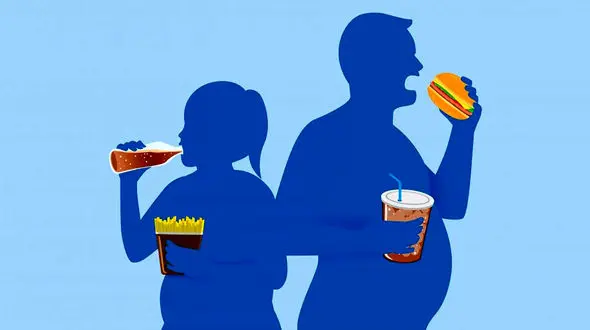 زوج چاقی که اراده قوی در کاهش وزن داشتند