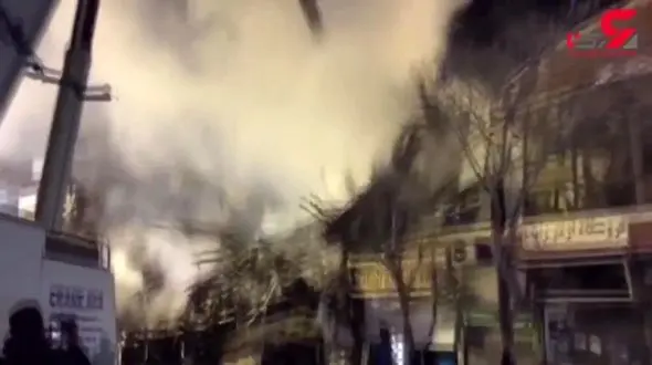 تنها خبر خوش از حادثه پلاسکو + فیلم و عکس