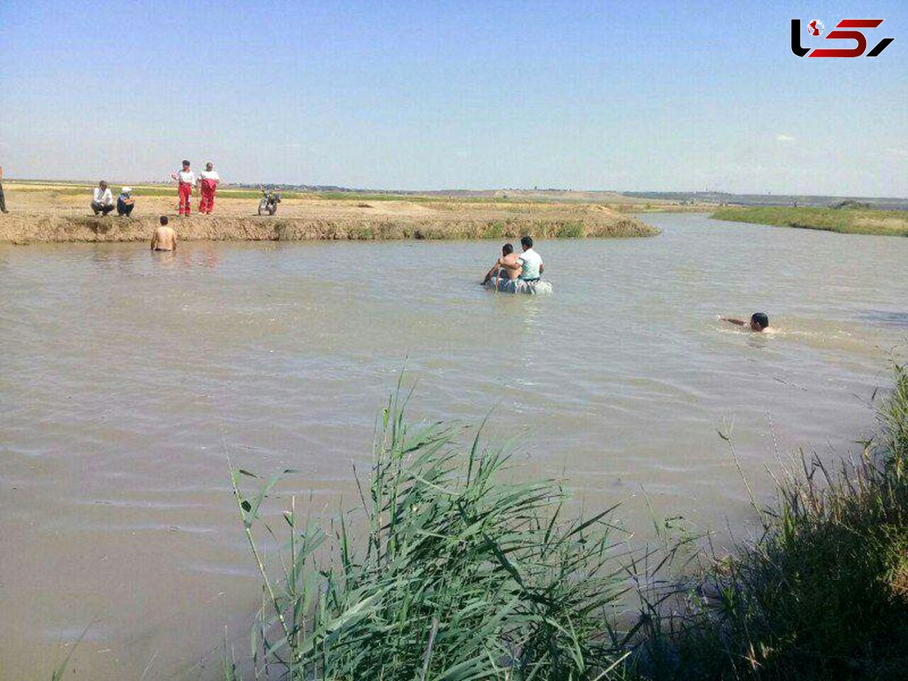 مرد 35 ساله در کانال آب شوشتر خفه شد +عکس