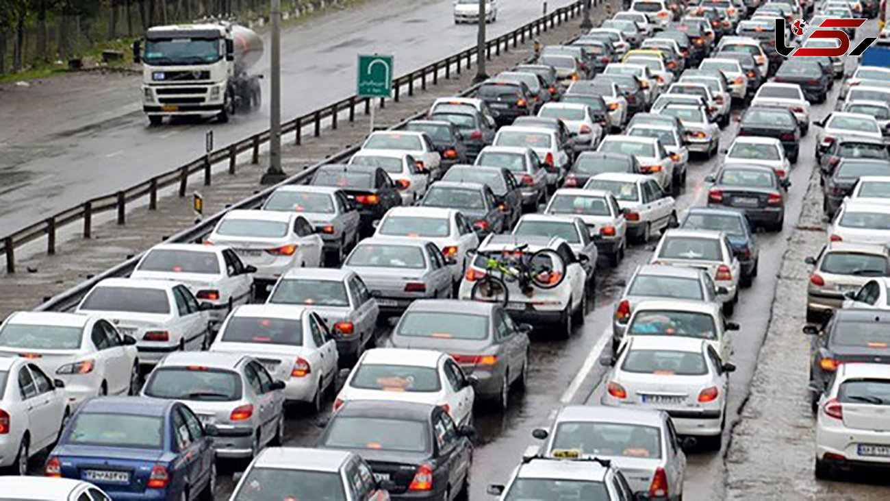 ترافیک حاکم بر بزرگراه های پایتخت