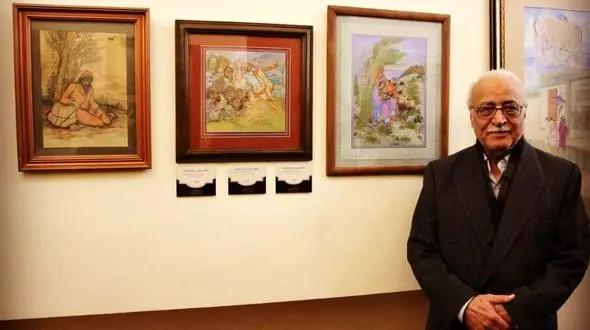 مصطفی سهرابی خالق نگارگری های ماندگار بر اثر کرونا درگذشت + عکس