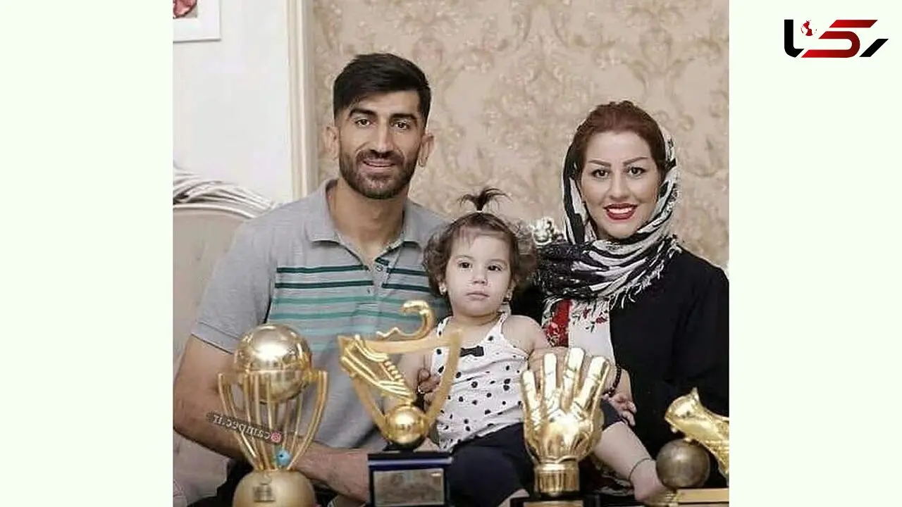 عکس لباس مجلسی همسر علیرضا بیرانوند ! + عکس